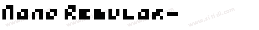 Nano Regular字体转换
